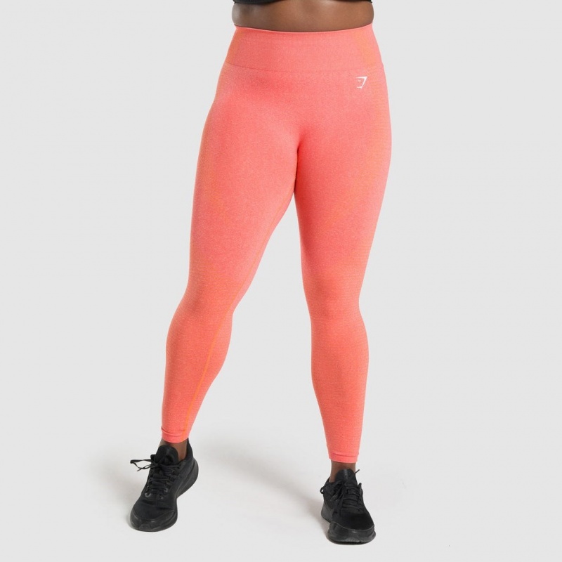 Leggins Gymshark Vital Seamless 2.0 Naranjas | 96OHIFWJM