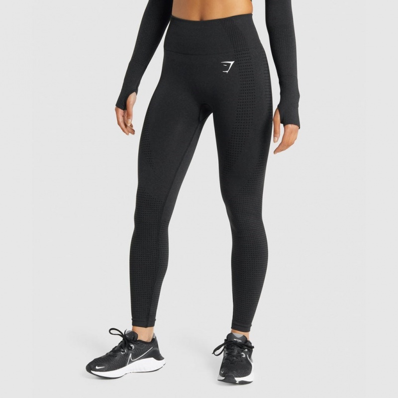 Leggins Gymshark Vital Seamless 2.0 Negras | 31HMGCZUF
