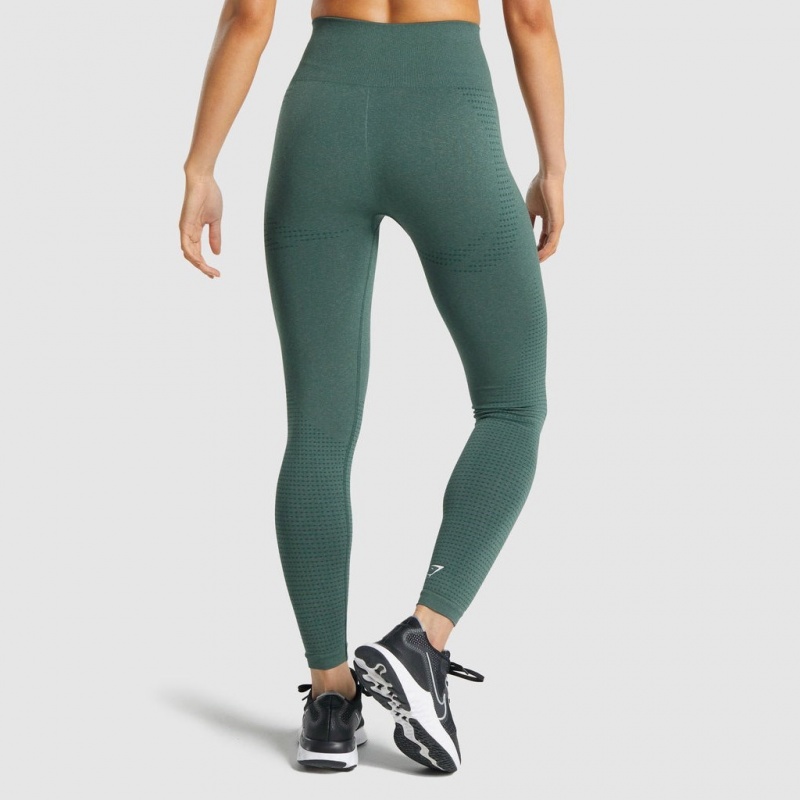 Leggins Gymshark Vital Seamless 2.0 Verde Oscuro | 16GKTEVXP