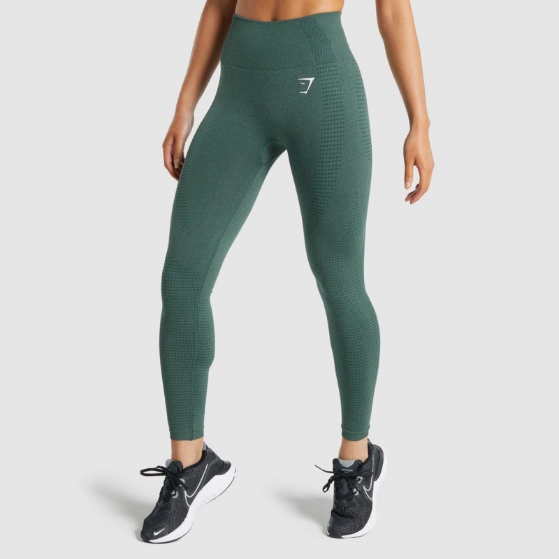 Leggins Gymshark Vital Seamless 2.0 Verde Oscuro | 16GKTEVXP