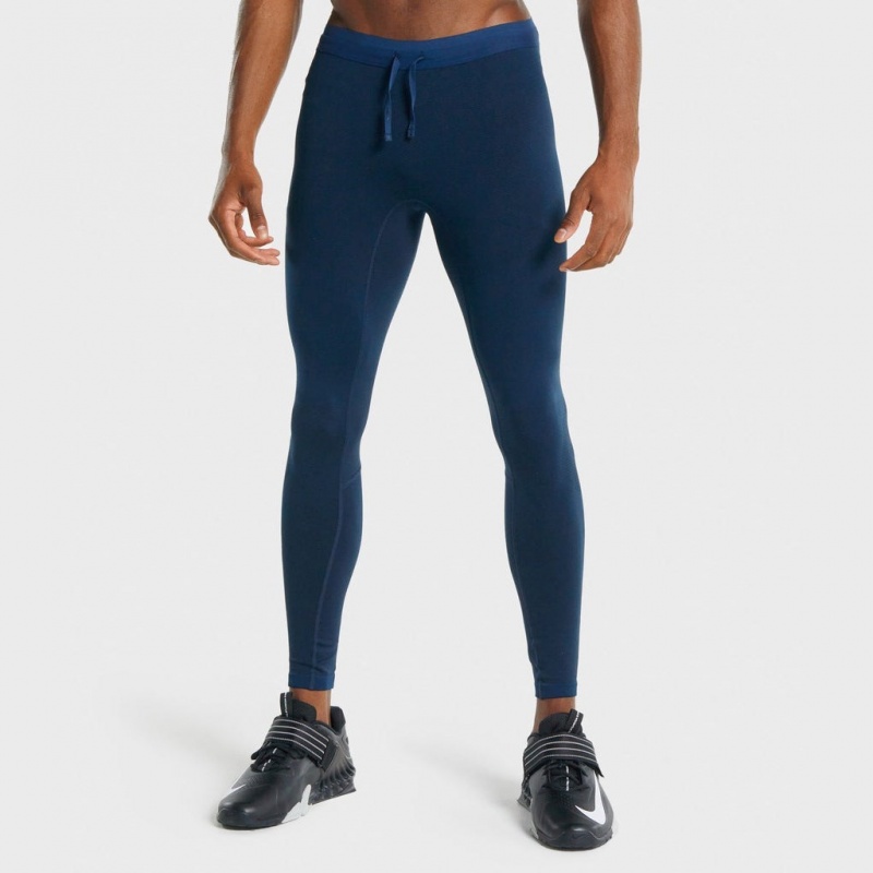 Pantalones Jogger Gymshark 315 Tights Azul Marino | 35WDSLTRP