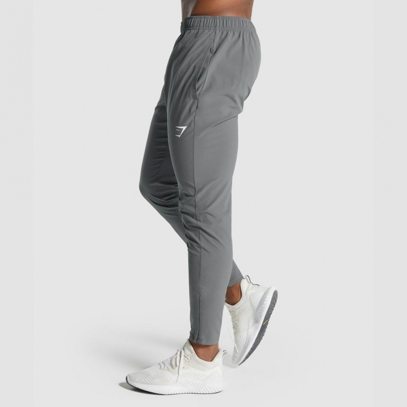 Pantalones Jogger Gymshark Arrival Woven Gris | 29SPTCOKV
