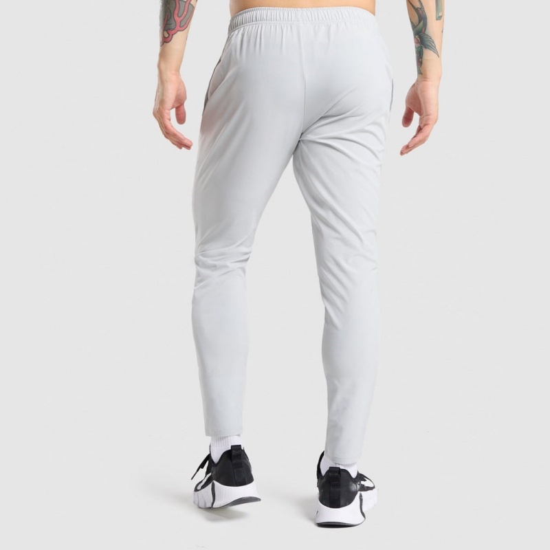 Pantalones Jogger Gymshark Arrival Woven Gris Claro | 69JSKYMNW
