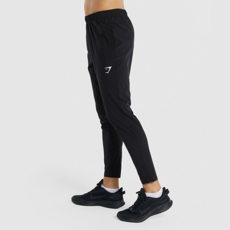 Pantalones Jogger Gymshark Arrival Woven Negras | 10IKYZDAH