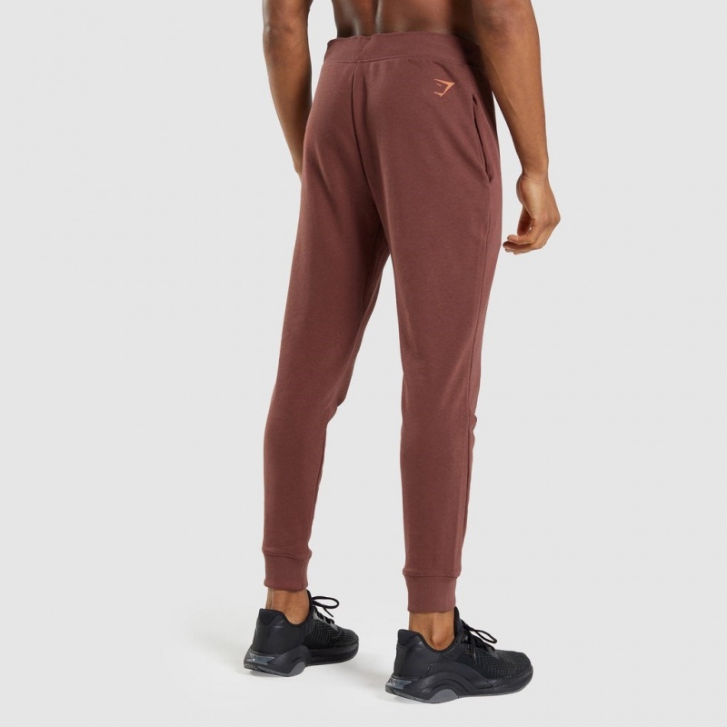 Pantalones Jogger Gymshark Bold Marrones | 94GMQXVLU