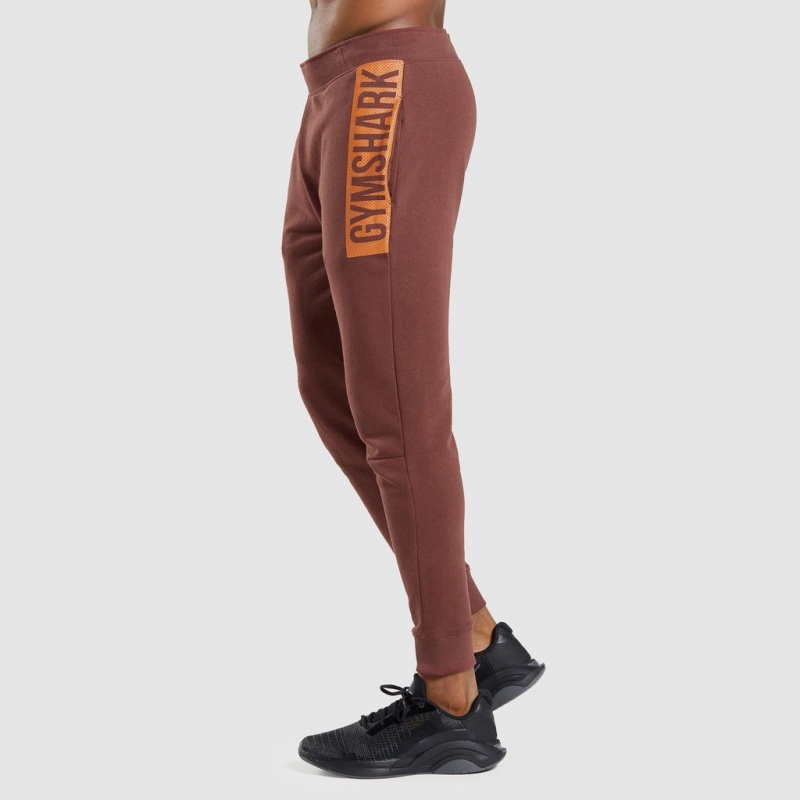 Pantalones Jogger Gymshark Bold Marrones | 94GMQXVLU