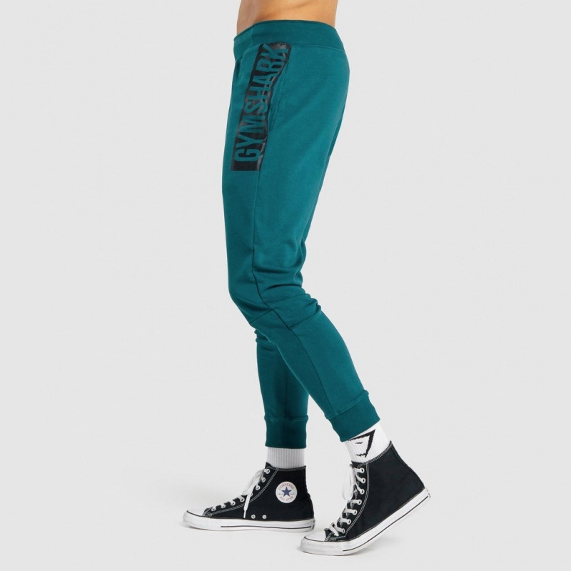 Pantalones Jogger Gymshark Bold Teal | 23CGFWDKV