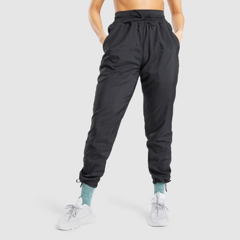 Pantalones Jogger Gymshark CTY Negras | 61DEGLHVK