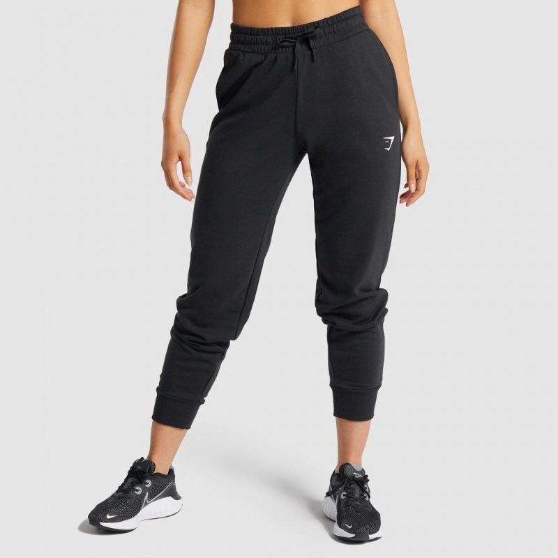 Pantalones Jogger Gymshark Entrenamiento Negras | 97FIOCUPJ