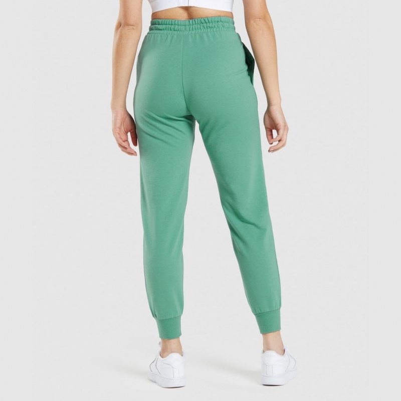Pantalones Jogger Gymshark Entrenamiento Verde | 91PSJMNTV