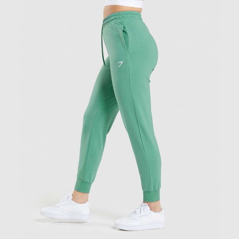 Pantalones Jogger Gymshark Entrenamiento Verde | 91PSJMNTV