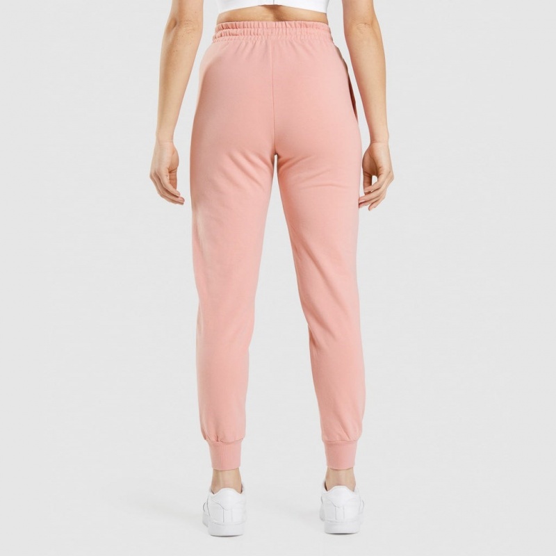 Pantalones Jogger Gymshark Entrenamiento Rosas | 78QLOVBEY