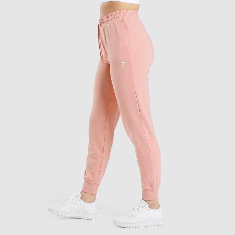 Pantalones Jogger Gymshark Entrenamiento Rosas | 78QLOVBEY