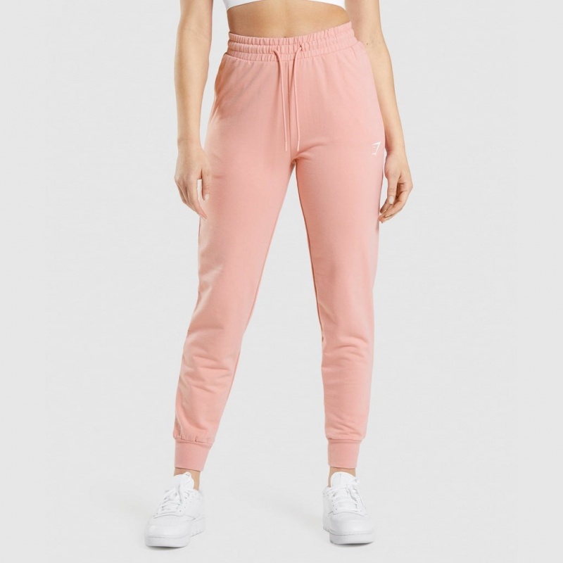 Pantalones Jogger Gymshark Entrenamiento Rosas | 78QLOVBEY