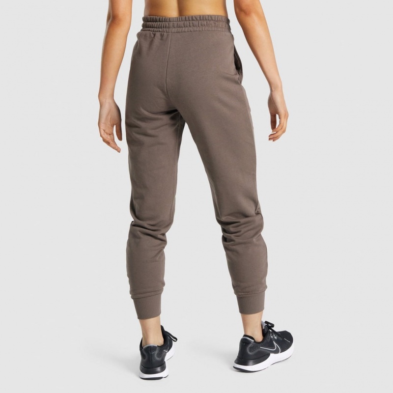 Pantalones Jogger Gymshark Entrenamiento Marrones | 32TPAXHJL