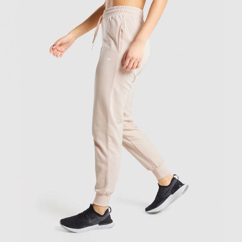 Pantalones Jogger Gymshark Entrenamiento Marrones Claro | 24ZWRBFJS