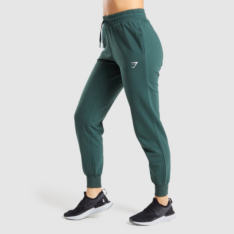 Pantalones Jogger Gymshark Entrenamiento Verde Oscuro | 69OCTQDFL