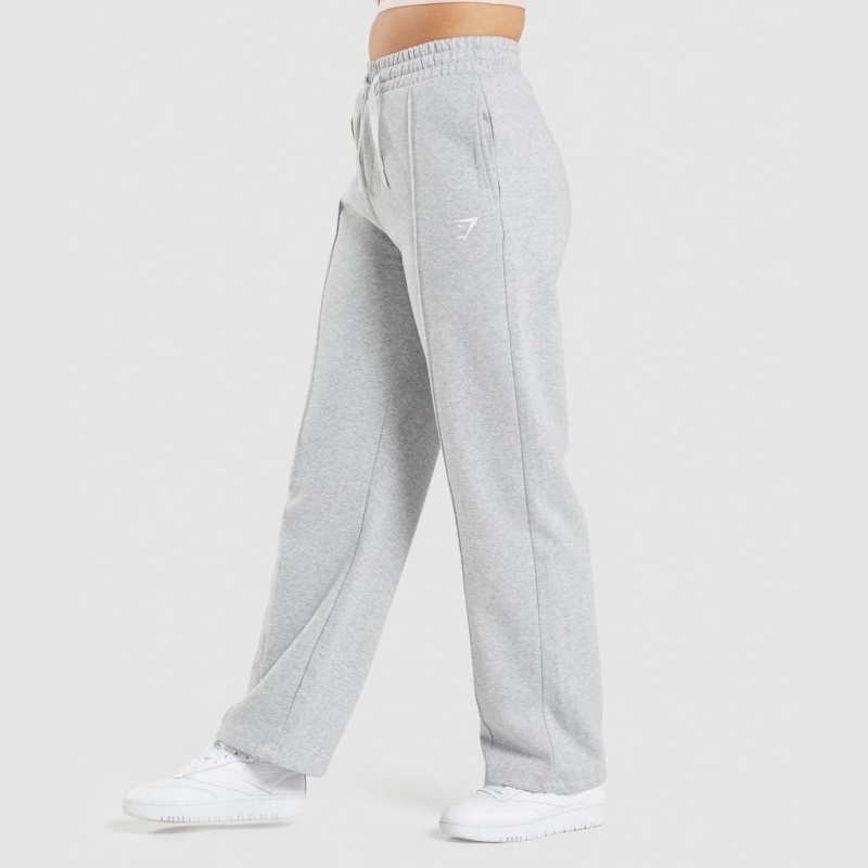 Pantalones Jogger Gymshark Entrenamiento Directo Leg Gris Claro | 50WPHFZYN