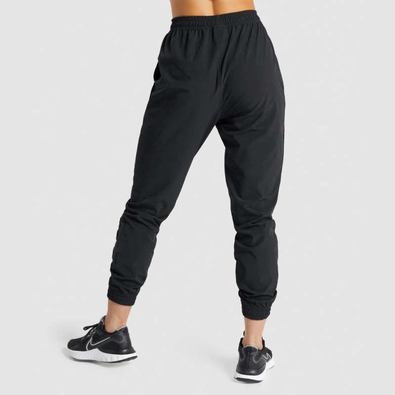 Pantalones Jogger Gymshark Entrenamiento Woven Negras | 06QLCYFAE
