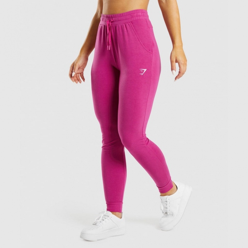 Pantalones Jogger Gymshark Entrenamiento Pippa Rosas | 07MQGZFRH