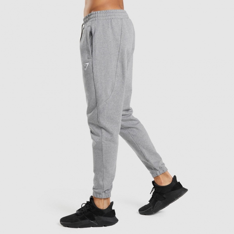 Pantalones Jogger Gymshark Essential Oversized Charcoal Marl | 37KBIGUMJ