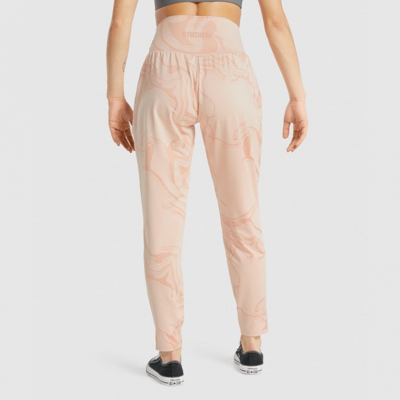 Pantalones Jogger Gymshark GS Power Rosas Claro | 84TWJVGED