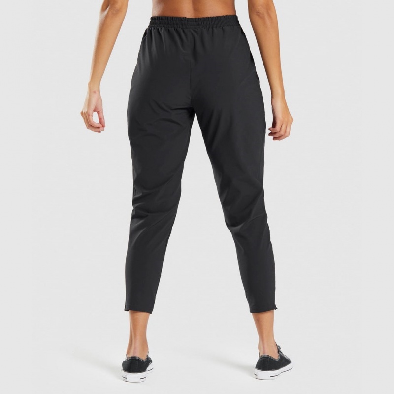 Pantalones Jogger Gymshark Maximise Pista Negras | 05DJUIEBO