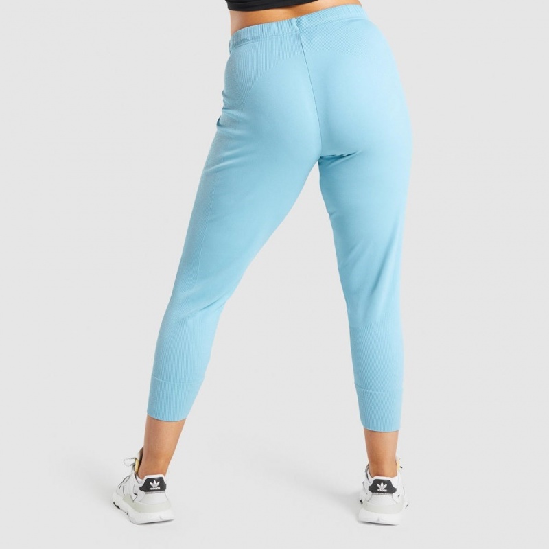 Pantalones Jogger Gymshark Pause Azules Claro | 68DXUHCIT