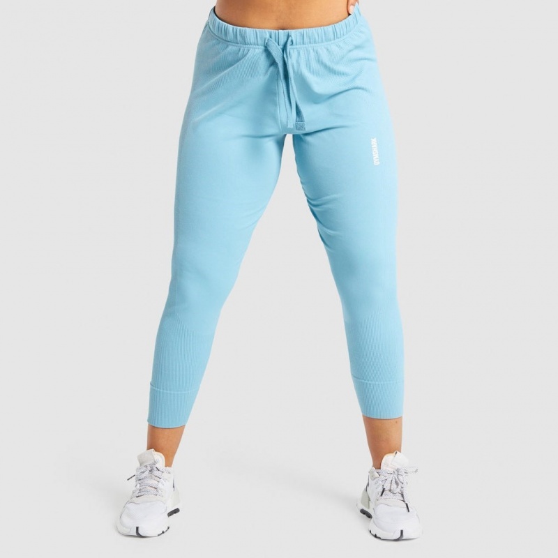 Pantalones Jogger Gymshark Pause Azules Claro | 68DXUHCIT