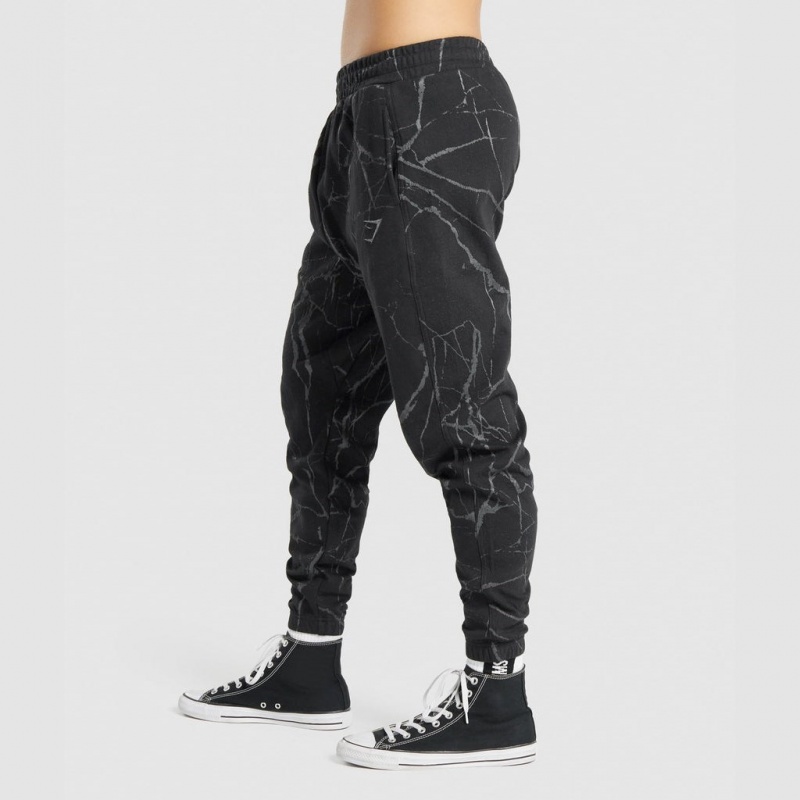 Pantalones Jogger Gymshark Power Negras | 13LHBQUEK