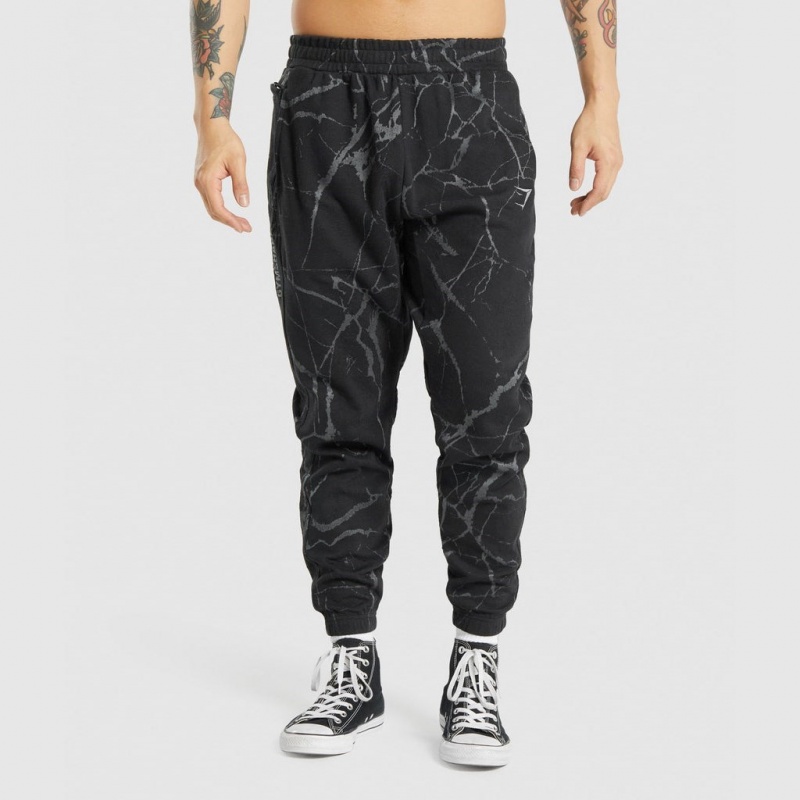 Pantalones Jogger Gymshark Power Negras | 13LHBQUEK
