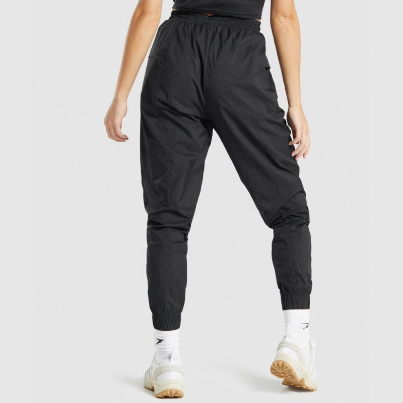 Pantalones Jogger Gymshark Pulse Woven Negras | 85ZRNYMXI