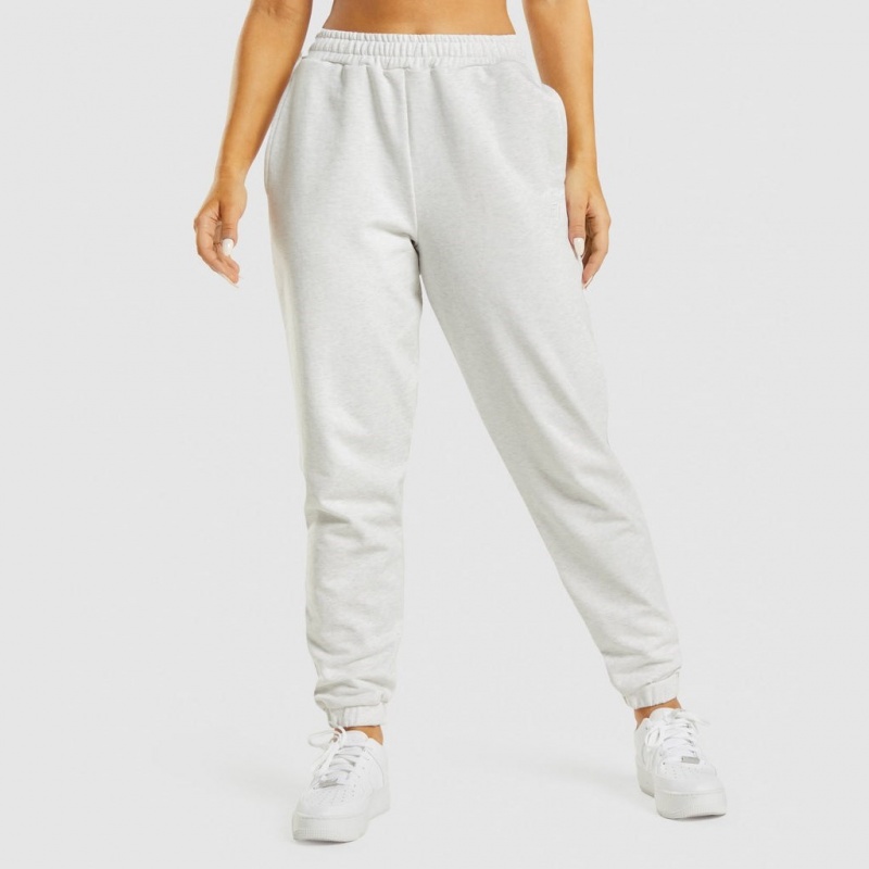 Pantalones Jogger Gymshark Rest Day Sweats Blancas | 07RHTYXEO