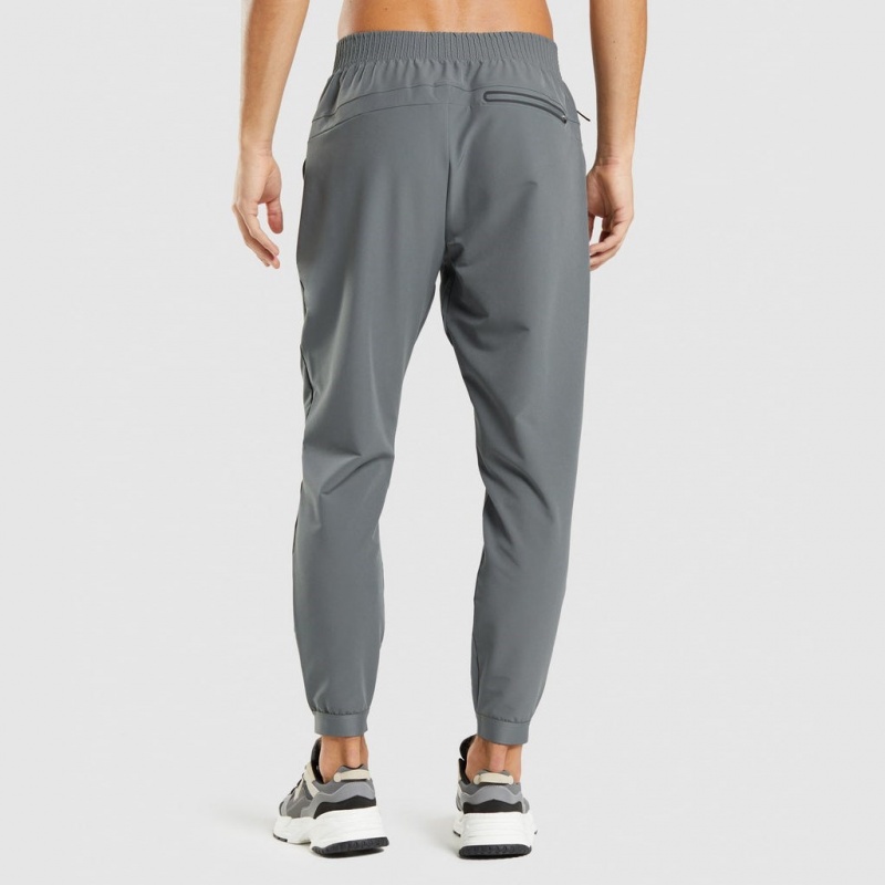 Pantalones Jogger Gymshark Retake Woven Charcoal | 54GRIJAXK