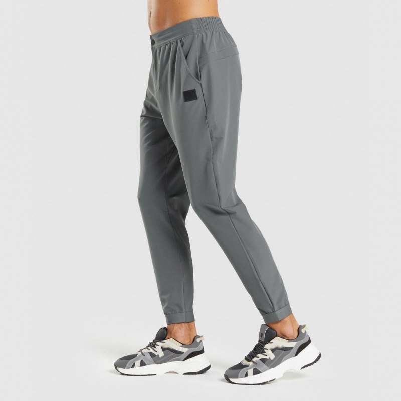 Pantalones Jogger Gymshark Retake Woven Charcoal | 54GRIJAXK