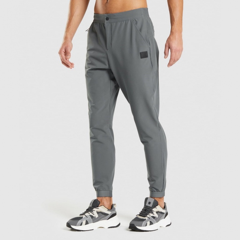 Pantalones Jogger Gymshark Retake Woven Charcoal | 54GRIJAXK