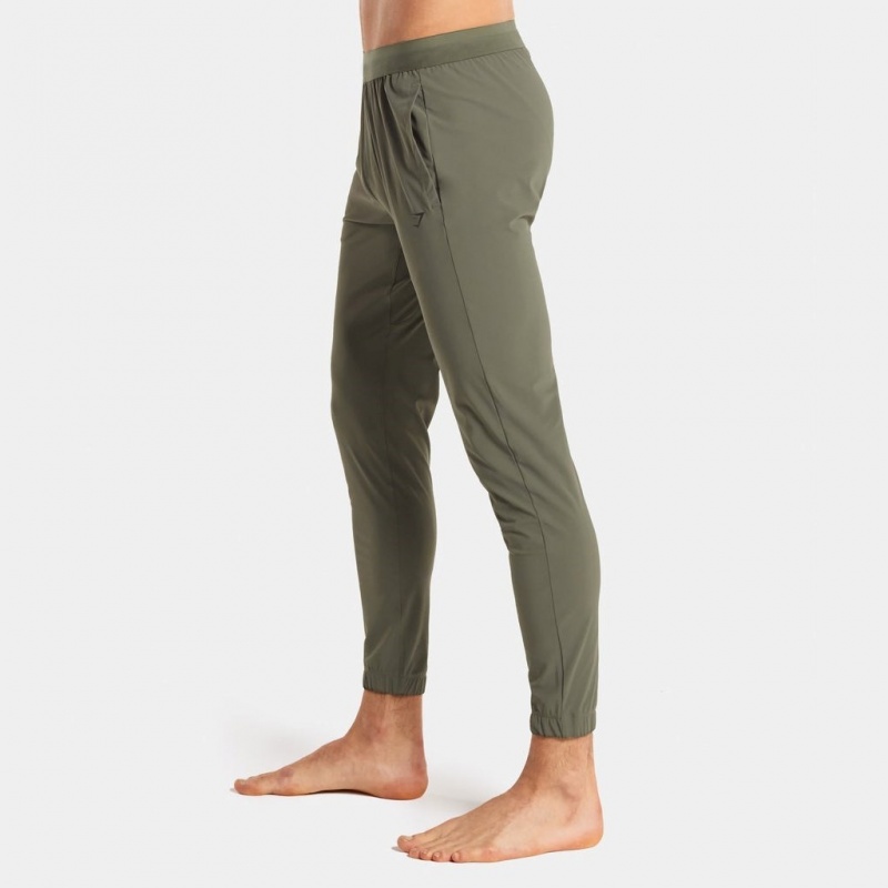 Pantalones Jogger Gymshark Studio Verde | 75VEJAHLZ