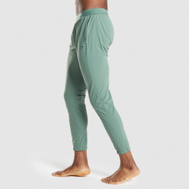 Pantalones Jogger Gymshark Studio Verde | 39VFMWGST