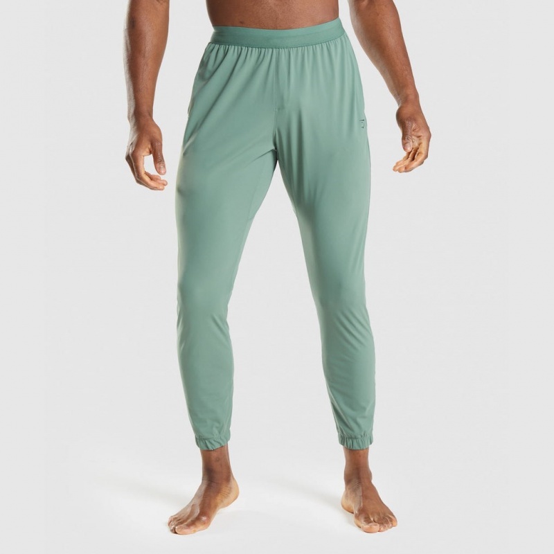 Pantalones Jogger Gymshark Studio Verde | 39VFMWGST