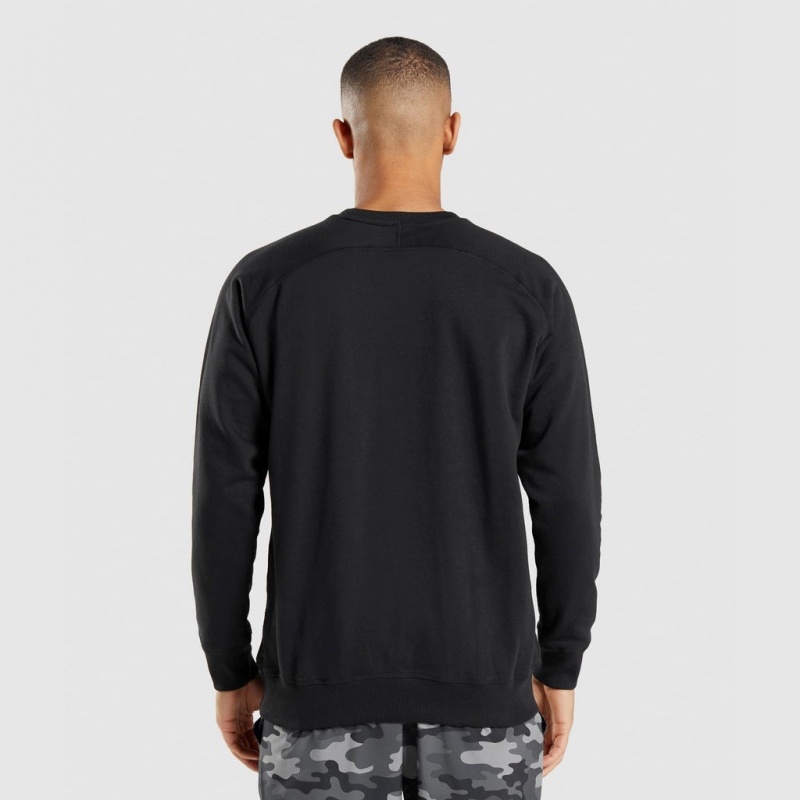 Pullover Gymshark Apollo Crew Negras | 17AXDSOTN
