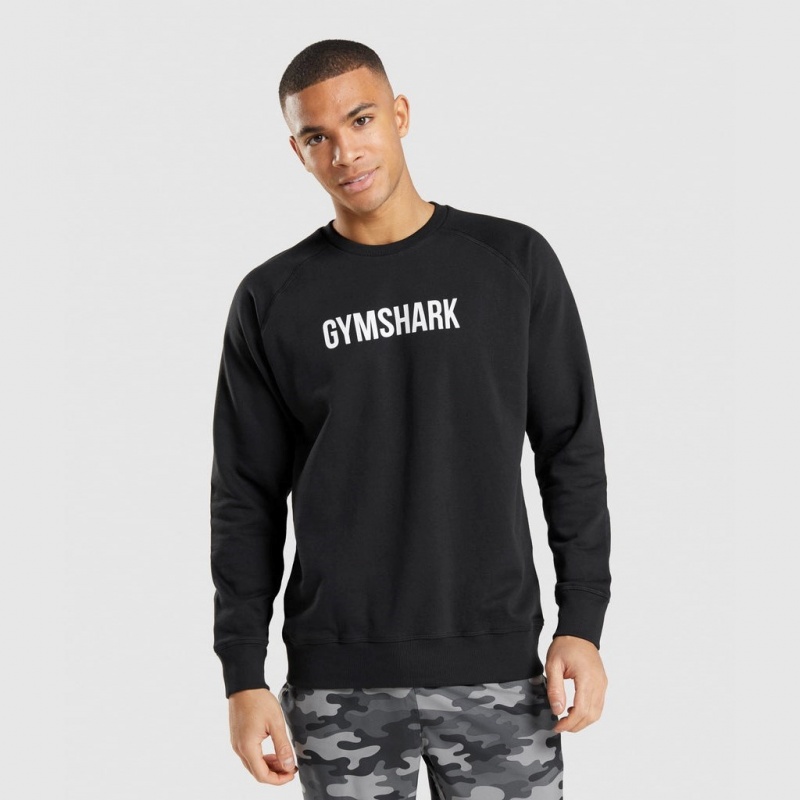Pullover Gymshark Apollo Crew Negras | 17AXDSOTN