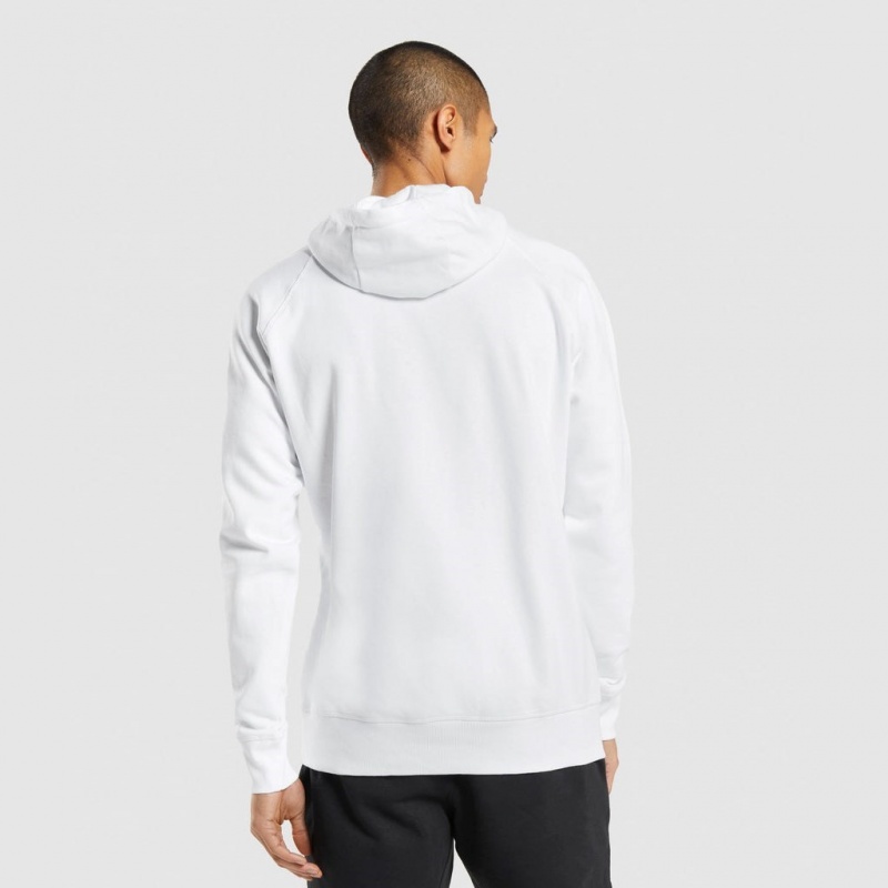 Pullover Gymshark Central Blancas | 31LHFPSIW