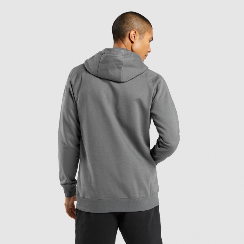 Pullover Gymshark Central Charcoal | 91DKFMYGO