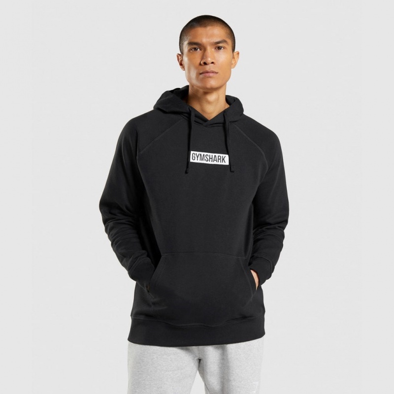 Pullover Gymshark Central Negras | 39ENIYUWS