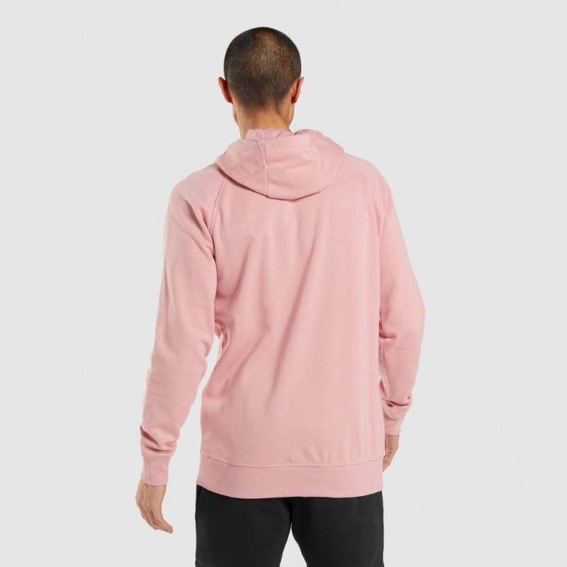 Pullover Gymshark Central Rosas | 96AWPIZQN