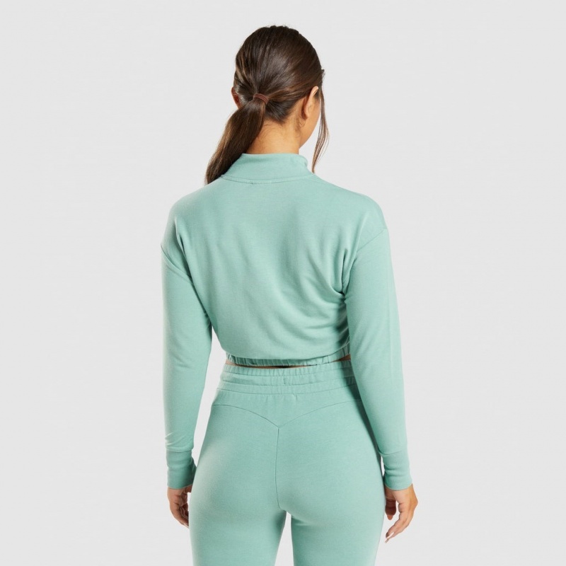 Pullover Gymshark Entrenamiento Pippa Azules | 79VLBUMKZ