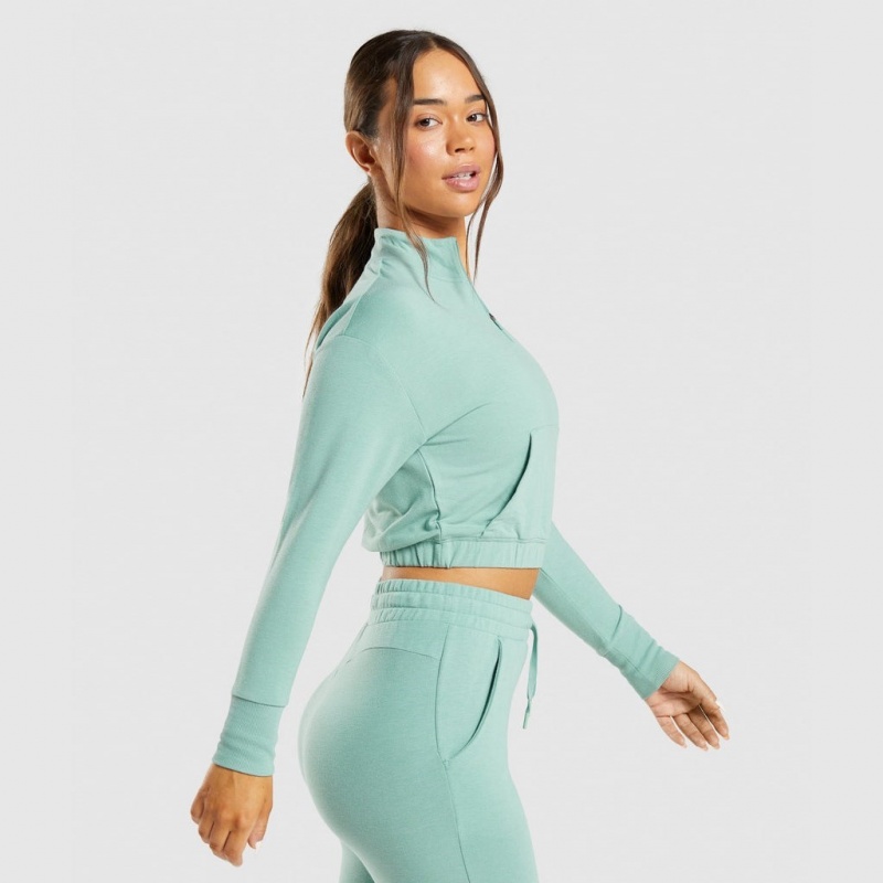 Pullover Gymshark Entrenamiento Pippa Azules | 79VLBUMKZ