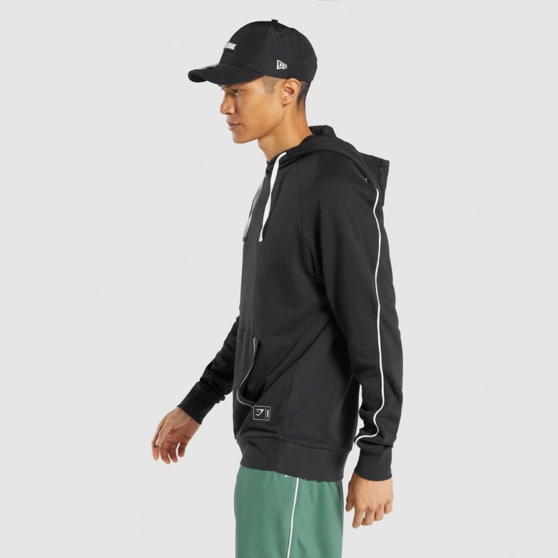 Pullover Gymshark Recess Negras | 68DMBJWON