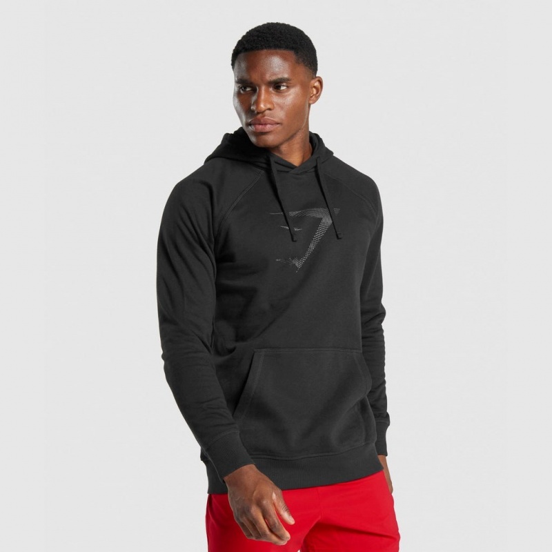Pullover Gymshark Sharkhead Infill Negras | 36OPQIDJH