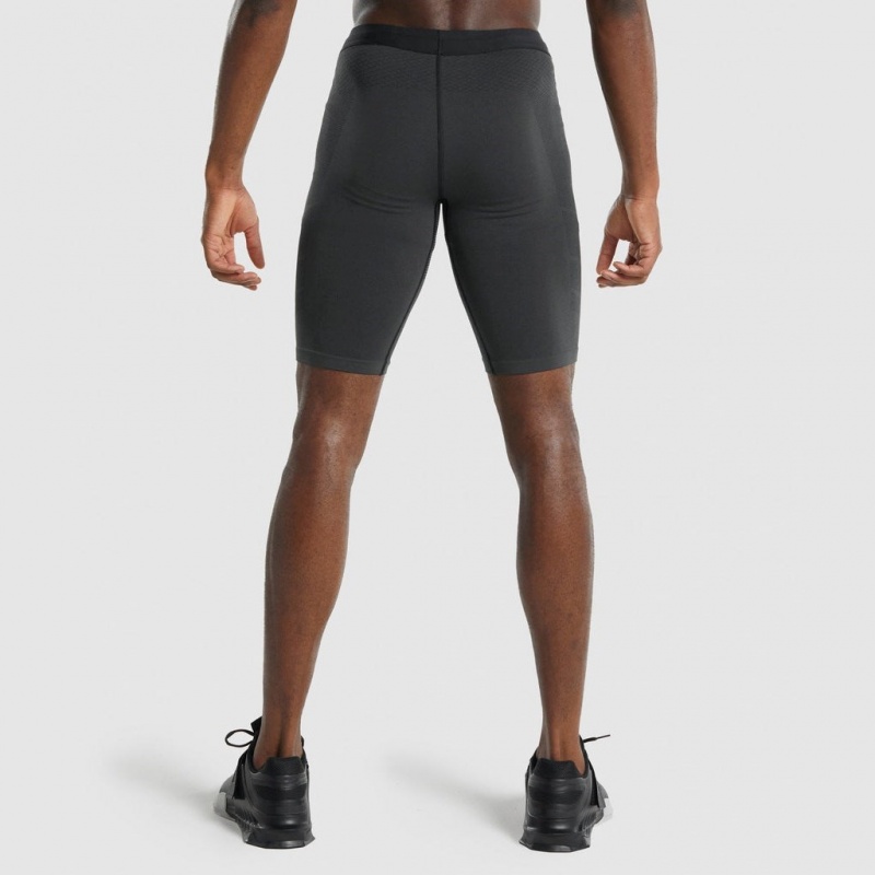Short Gymshark 315 1/2 Tight Charcoal | 98HGJYMOV